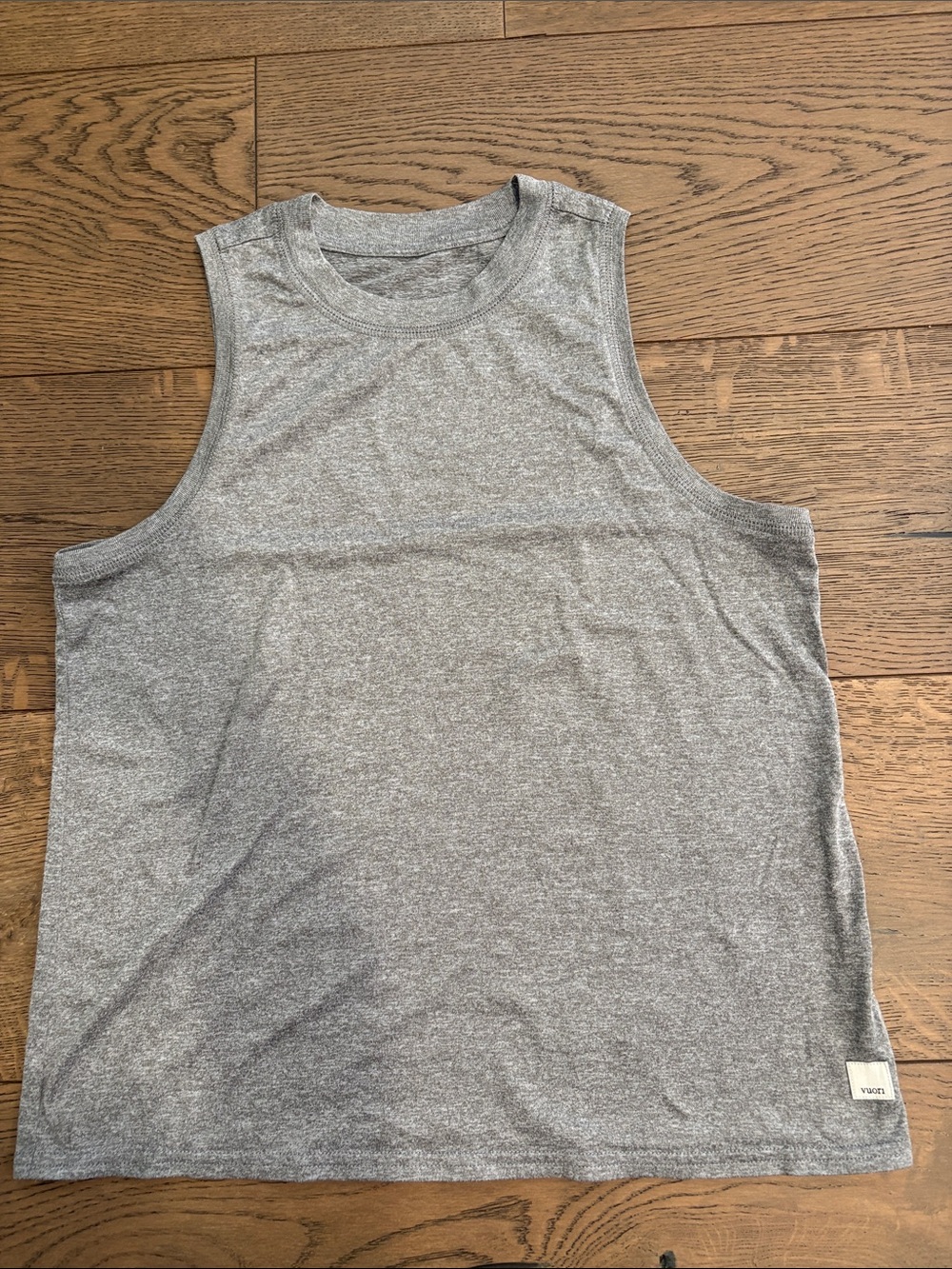 Vuori Women’s Heather Grey Energy Tank Top